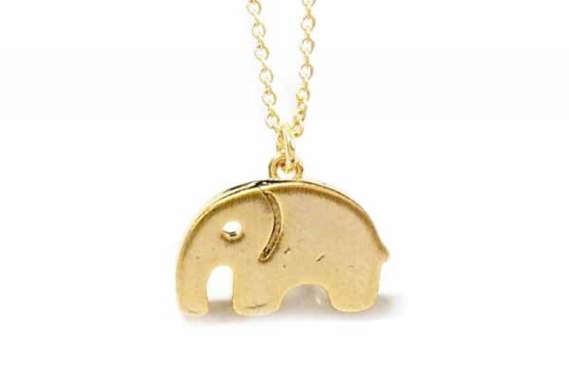 [Ozel] Feminine Brass Necklace