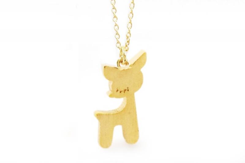 [Ozel] Delicate Fit Brass Necklace