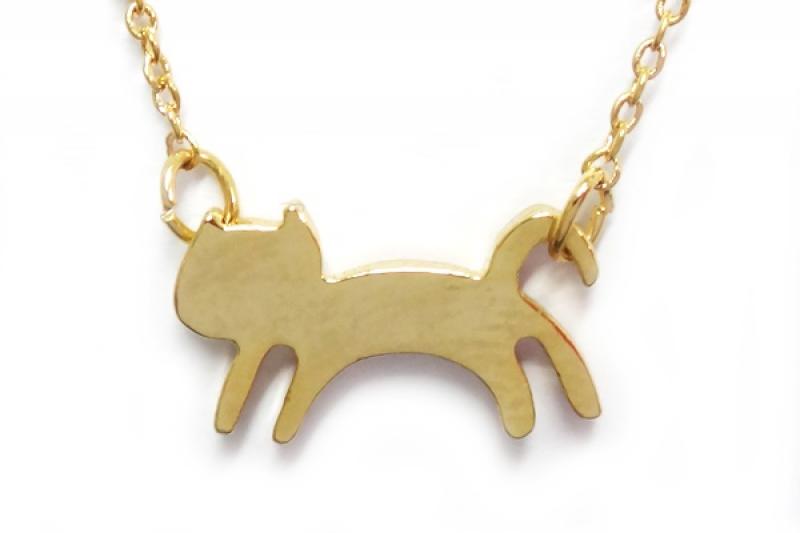[Ozel] Wedding Guest Look Brass Necklace