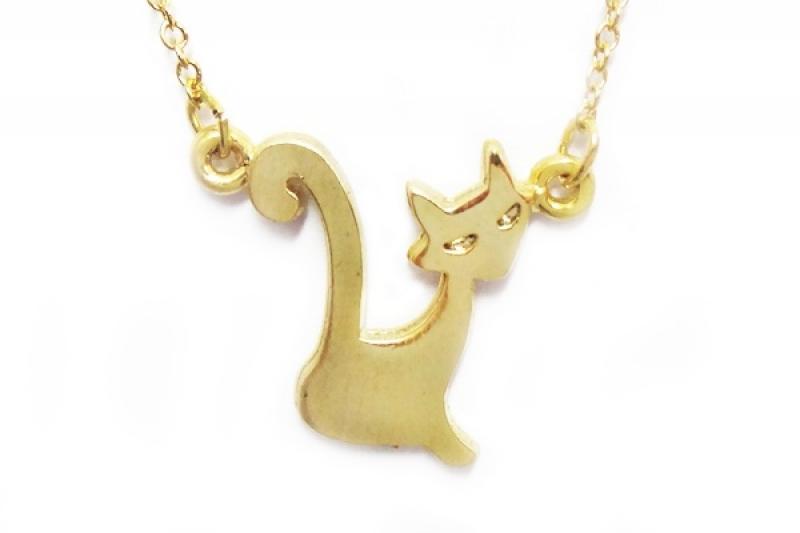 [Ozel] Statement Look Brass Necklace