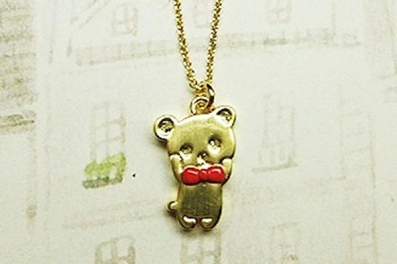 ] Girlfriend Gift Brass Necklace [Ozel]
