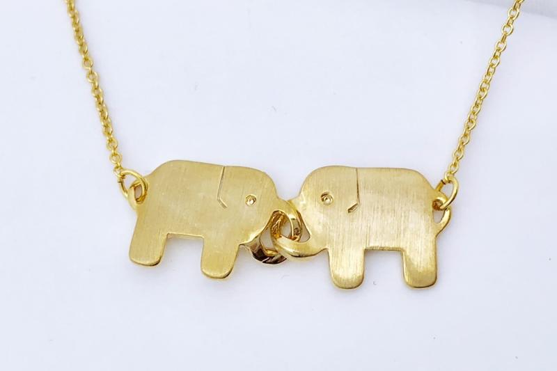 [Ozel] Modern Classic Brass Necklace