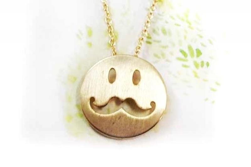[Ozel] Daily Point Brass Necklace