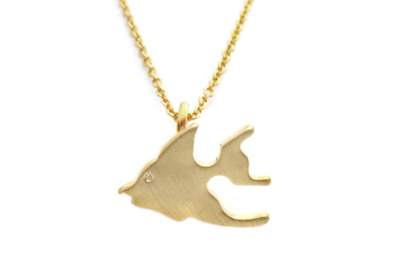 [Ozel] Point Look Necklace