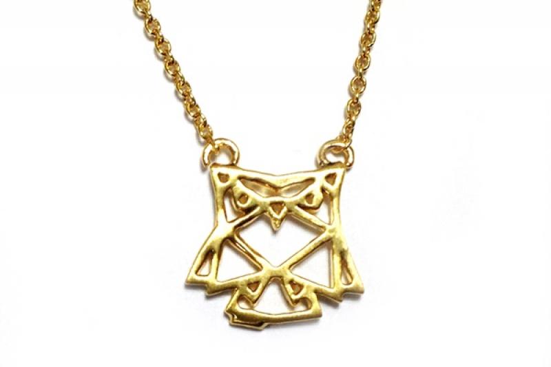 [Ozel] Layered Glossy Brass Necklace