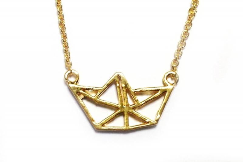 [Ozel] Feminine Brass Necklace
