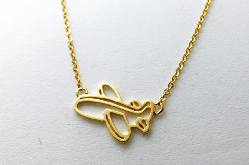 [Ozel] Wedding Guest Look Brass Necklace