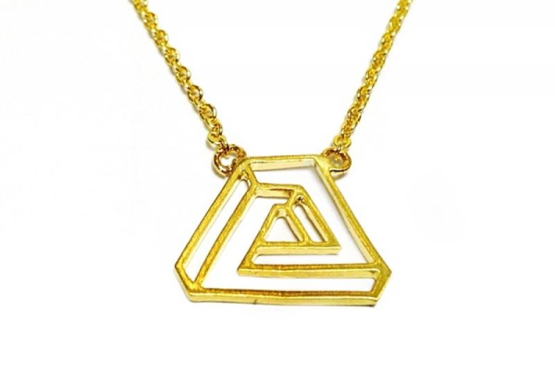 [Ozel] Layered Brass Necklace [