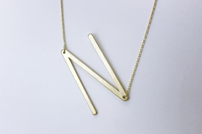 [Ozel] Simple minimal necklace
