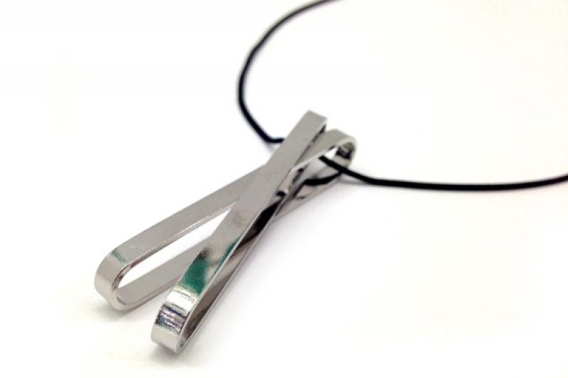 [Ozel] Daily Point Glossy Brass Necklace [Ozel