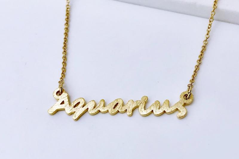 [Ozel] Simple Minimal Necklace