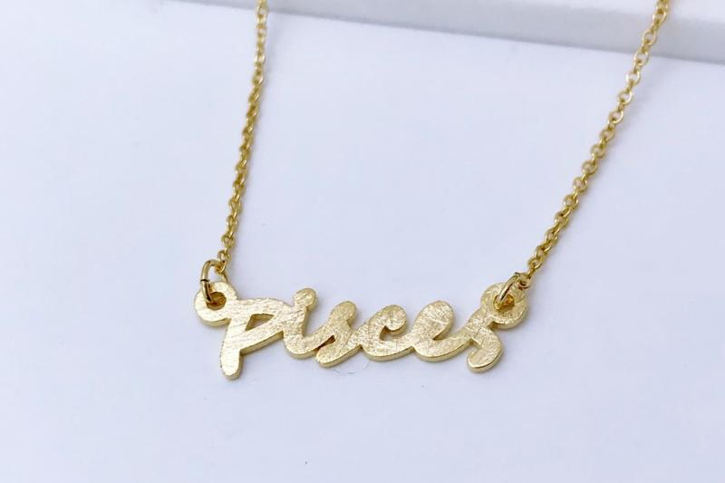 [Ozel] Simple Minimal Necklace