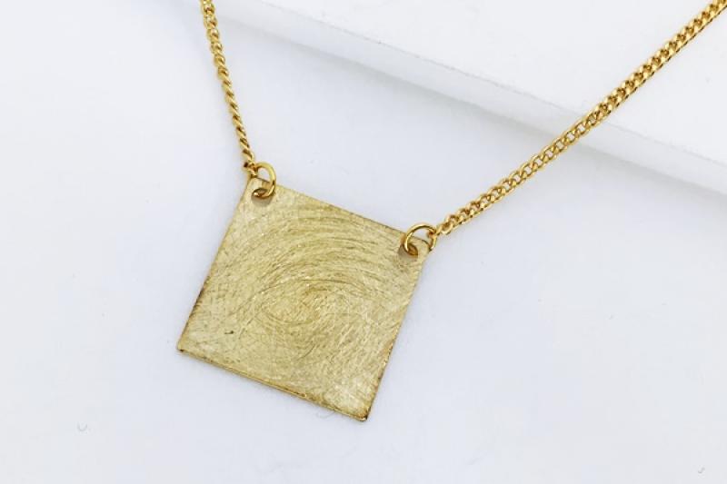 [Ozel] Wedding Guest Look Asymmetrical Curve Necklace