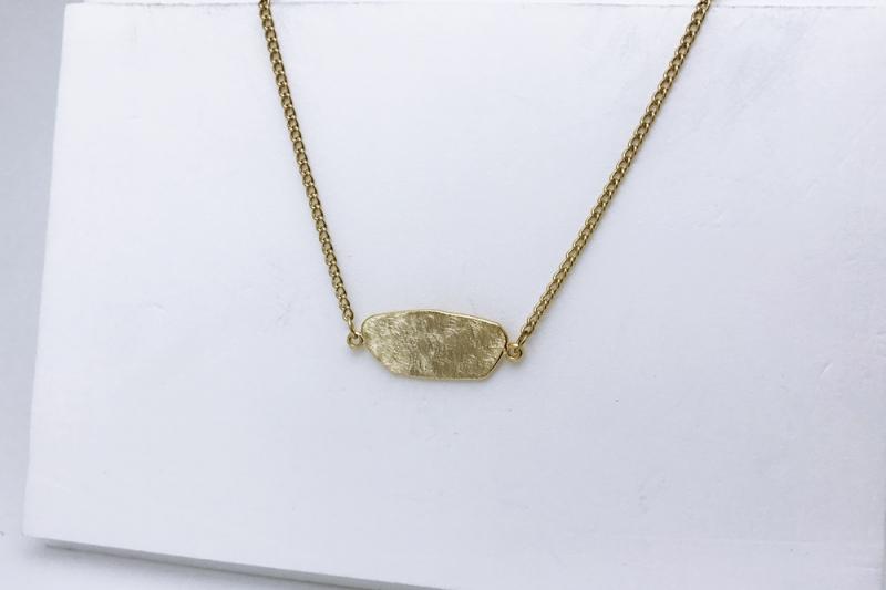 [Ozel] Girlfriend Gift Asymmetrical Curve Necklace
