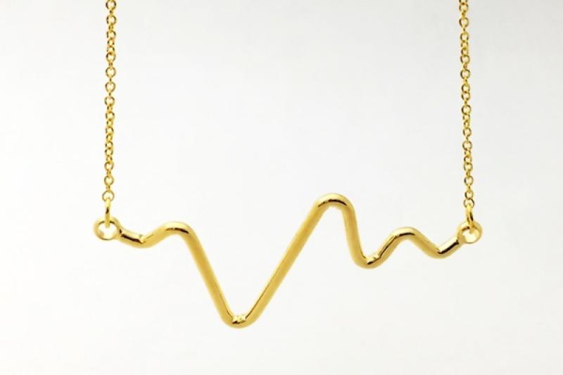 [Ozel] Layered Glossy Brass Necklace