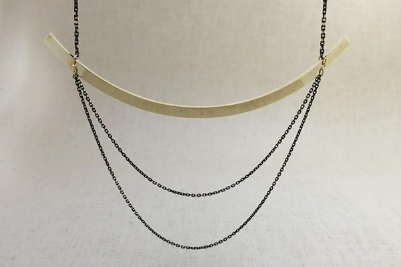 Ozel] Wedding Guest Look Chain Necklace [Ozel
