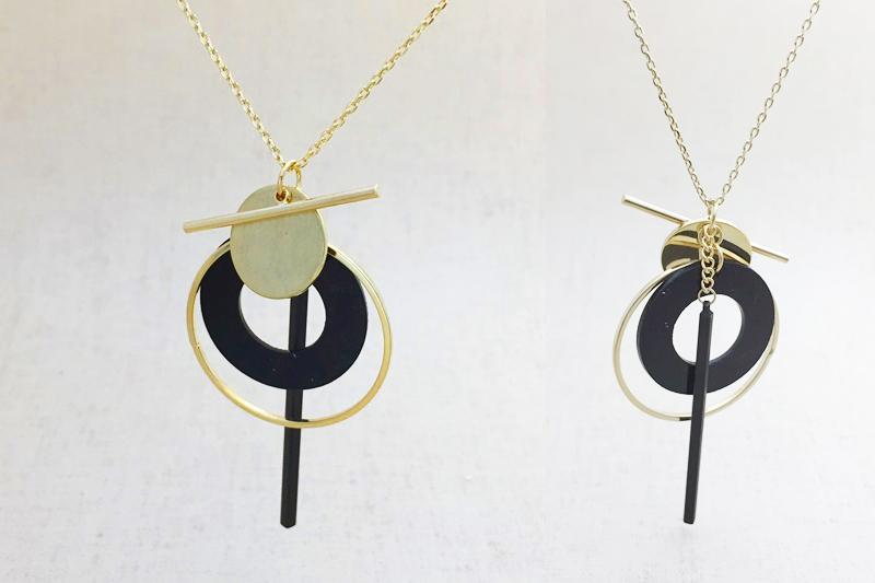 Point look necklace [Ozel]