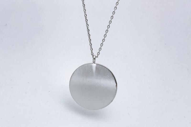 [Ozel] Casual Mood Matte Brass Necklace