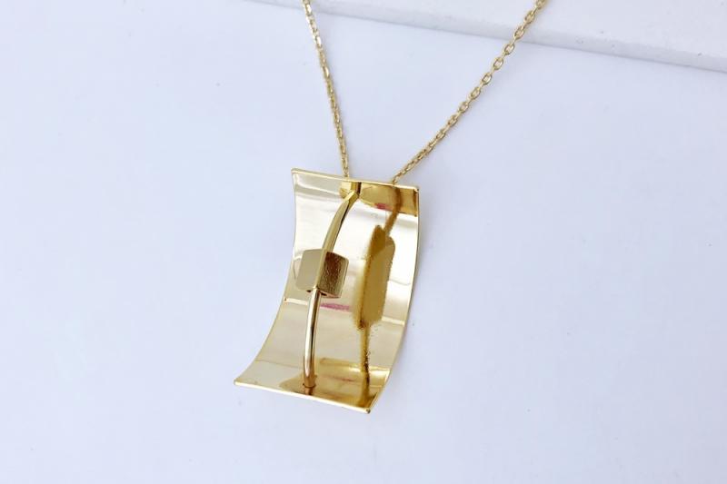 [Ozel] Statement look necklace
