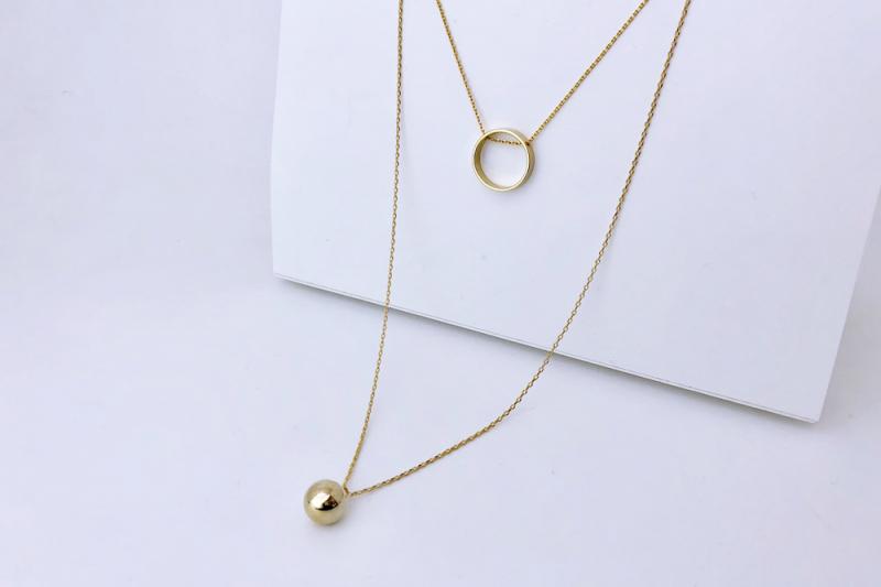 [Ozel] Subtle Charm Necklace