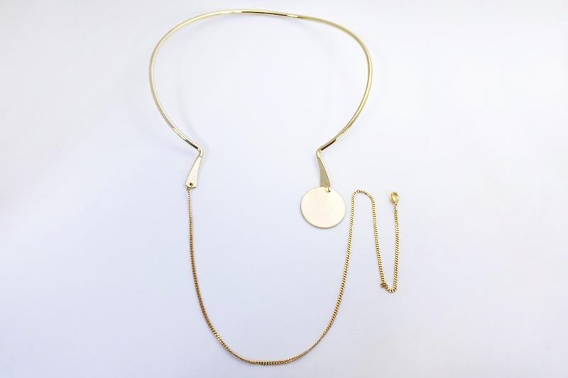 [Ozel] Point Look Necklace