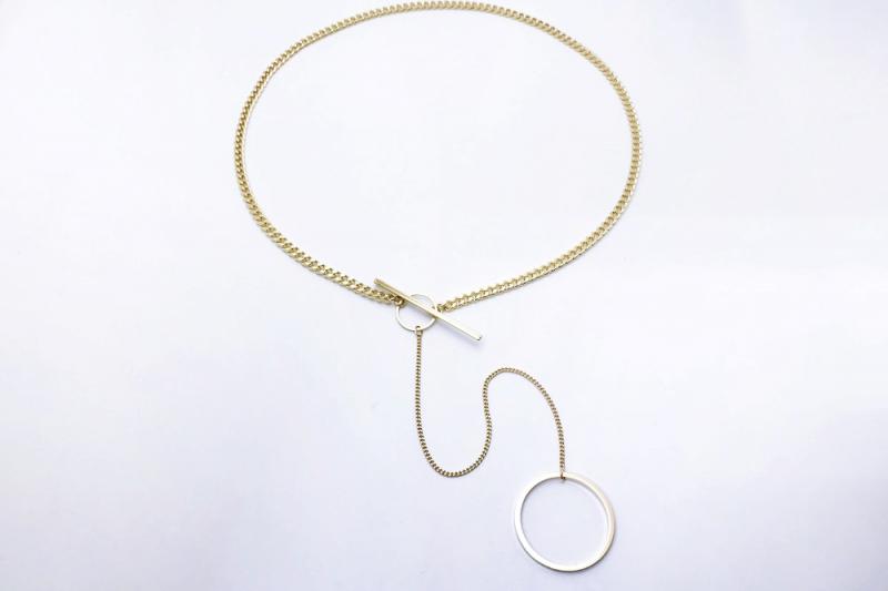 [Ozel] Delicate fit necklace