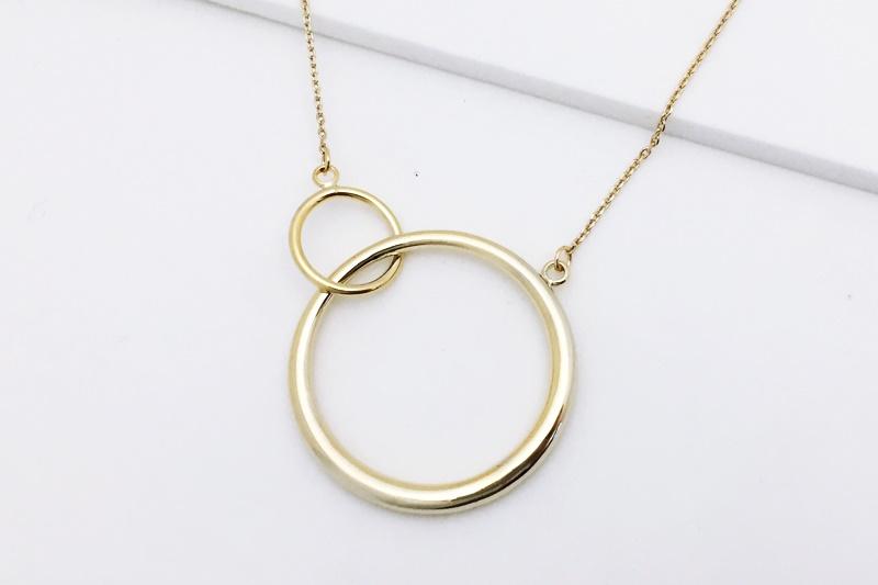 [Ozel] Layered Glossy Necklace