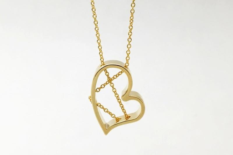 [Ozel] Vintage-inspired Glossy Brass Necklace