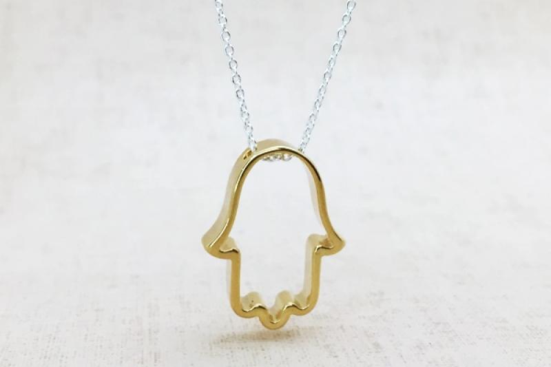 [Ozel] Vintage-inspired Glossy Brass Necklace