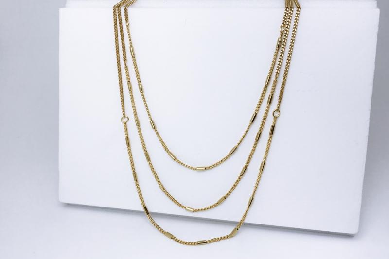 [Ozel] Shiny BRASS Necklace