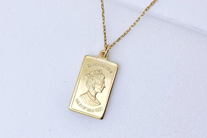 [Ozel] Feminine Coin Necklace