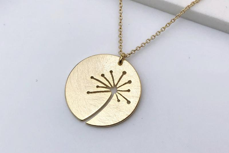 [Ozel] Daily Point Asymmetrical Curve Necklace
