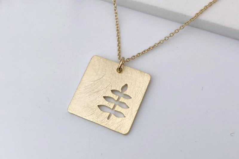 [Ozel] Girlfriend Gift Asymmetrical Curve Necklace