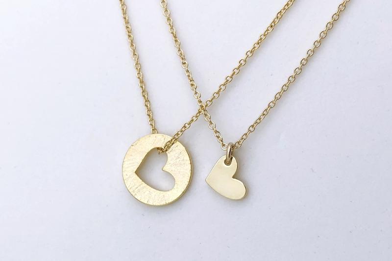 [Ozel] Delicate Fit Asymmetrical Curve Necklace