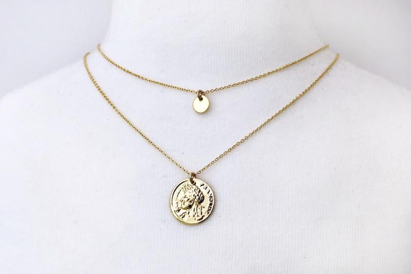 [Ozel] Trendy Coin Necklace
