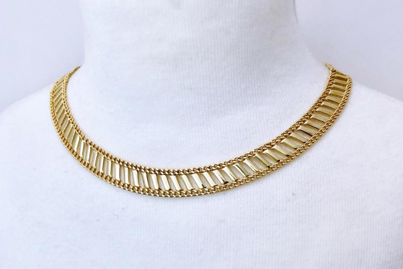 [Ozel] Romantic Mood Glossy Brass Necklace