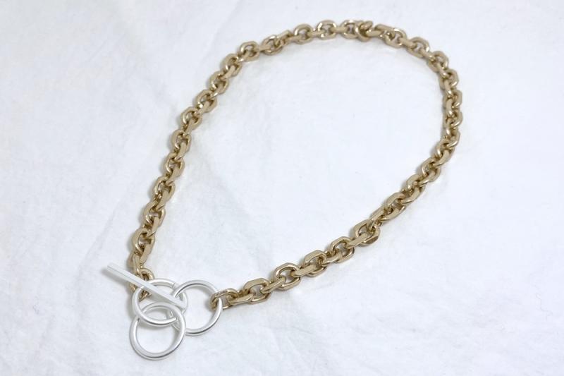 [Ozel] Unique Mood Vintage Plated Brass Necklace