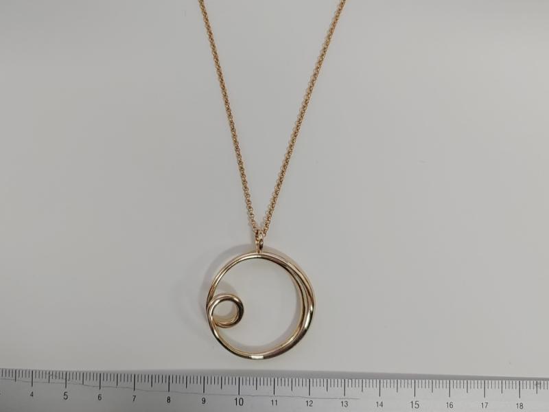 [Ozel] BRASS/ZINC Necklace