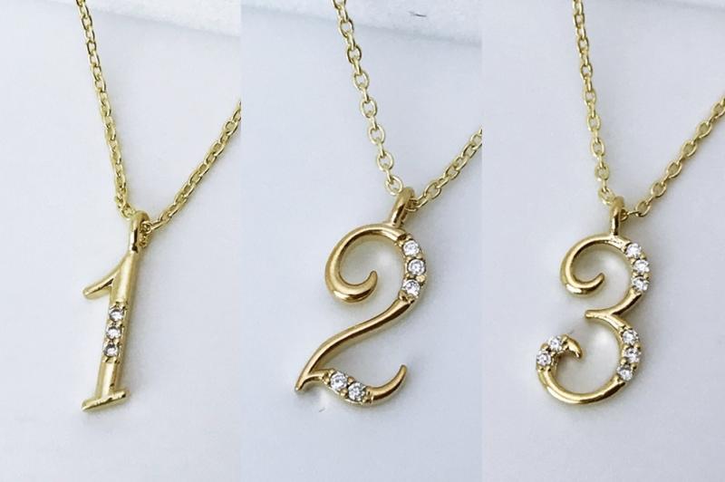[Ozel] Statement Look Glossy Brass Cubic Necklace