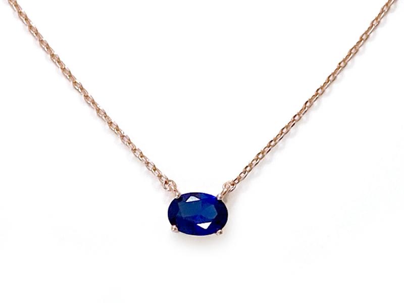 [Ozel] Shiny BRASS Glass Necklace