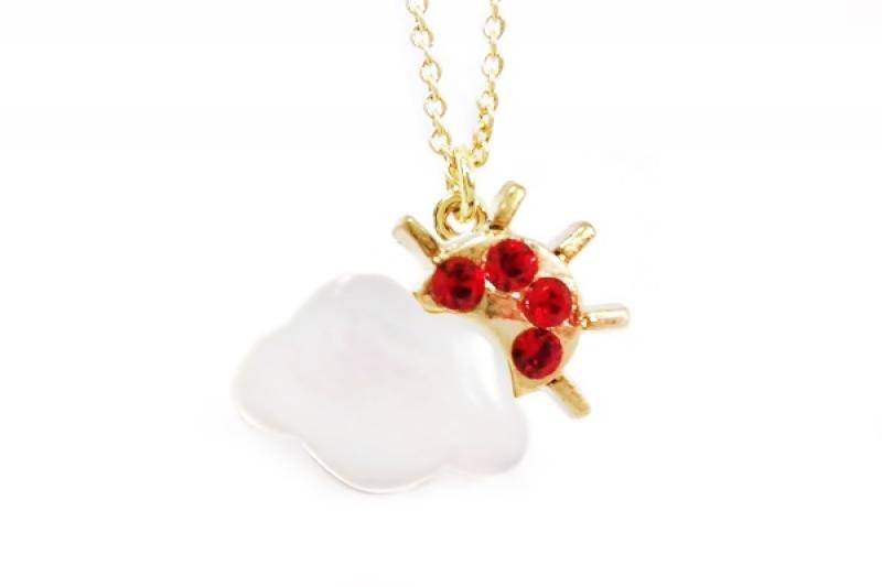[Ozel] Wedding guest look brass necklace