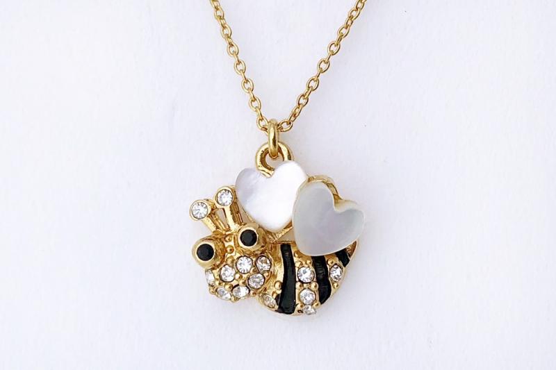 [Ozel] Chic Stance Brass Necklace