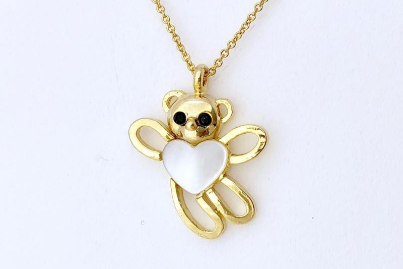 [Ozel] Girlfriend Gift Brass Necklace