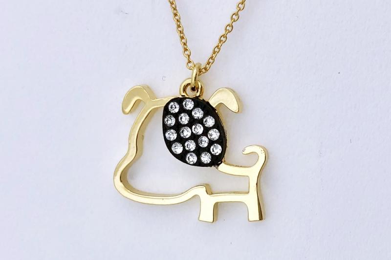 [Ozel] Daily Point Brass Necklace