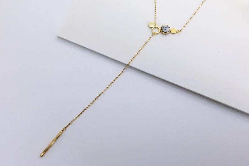 [Ozel] Modern Classic Glossy Howlite
