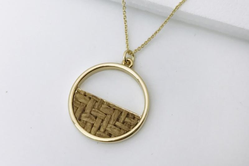 [Ozel] Point Look Necklace