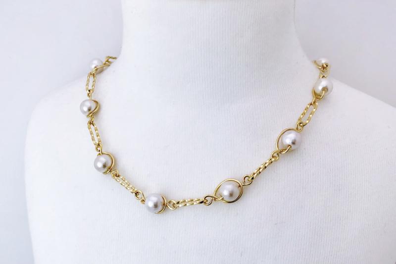 [Ozel] Feminine Pearl Necklace