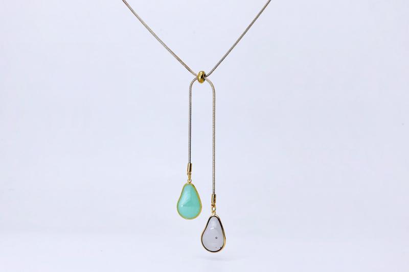 [Ozel] Romantic Mood Epoxy Necklace