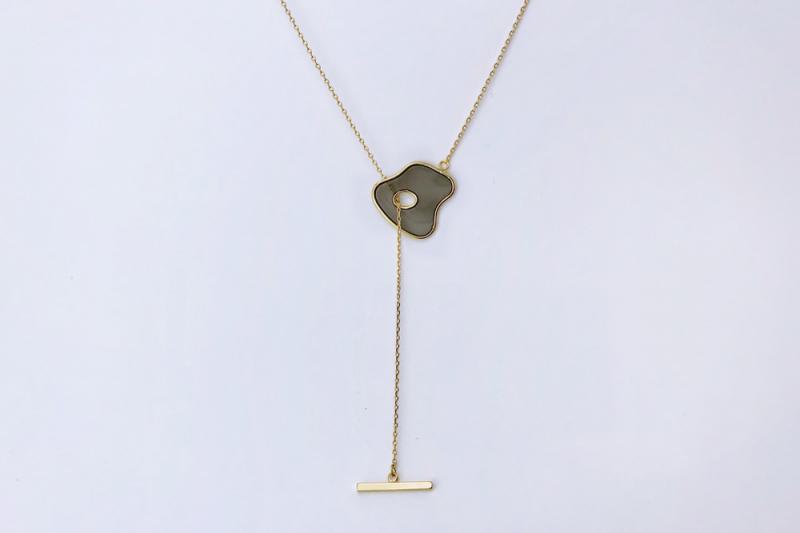 [Ozel] Sophisticated Epoxy Necklace [