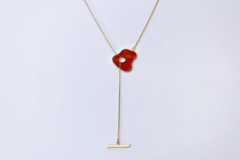 Sophisticated Epoxy Necklace [Ozel]